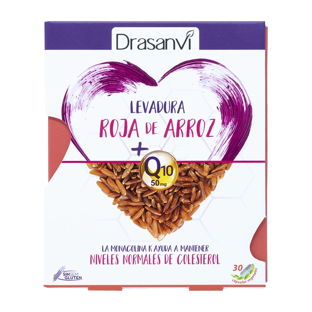 Drasanvi Levadura Roja De Arroz Con Q10 30 Cápsulas