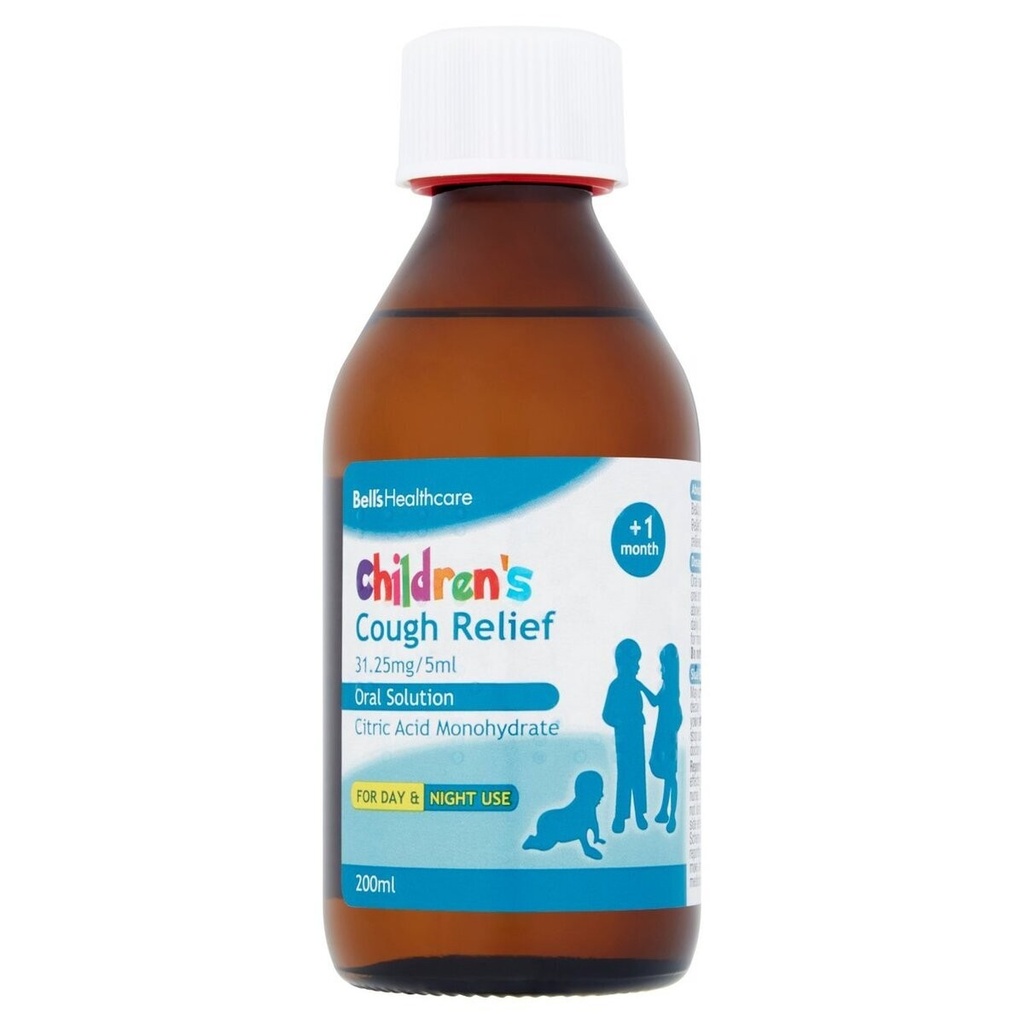 Bell's Otc Medicines Cough & Cold Remedies Children's Cough Relief 200ml