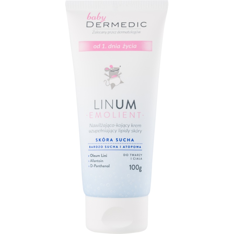 Dermedic Baby Hydrating and Soothing Cream Refilling Lipids for Children from Birth 100 Ml