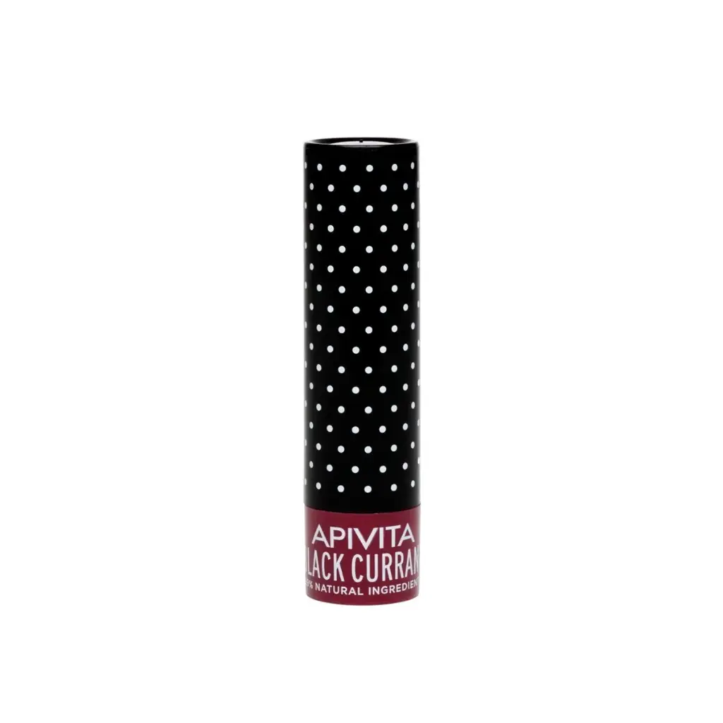 Apivita Lip Care Blackcurrant Tino Moisturizing Lip Balm 4.4 G