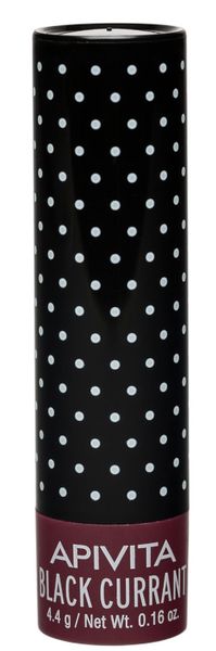 Apivita Lip Care Blackcurrant Tino Moisturizing Lip Balm 4.4 G