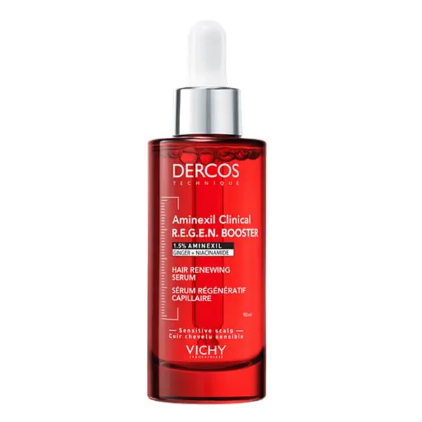 Vichy Dercos Aminexil Clinical R.E.G.E.N. Booster Hair Strengthening Serum, 90ml