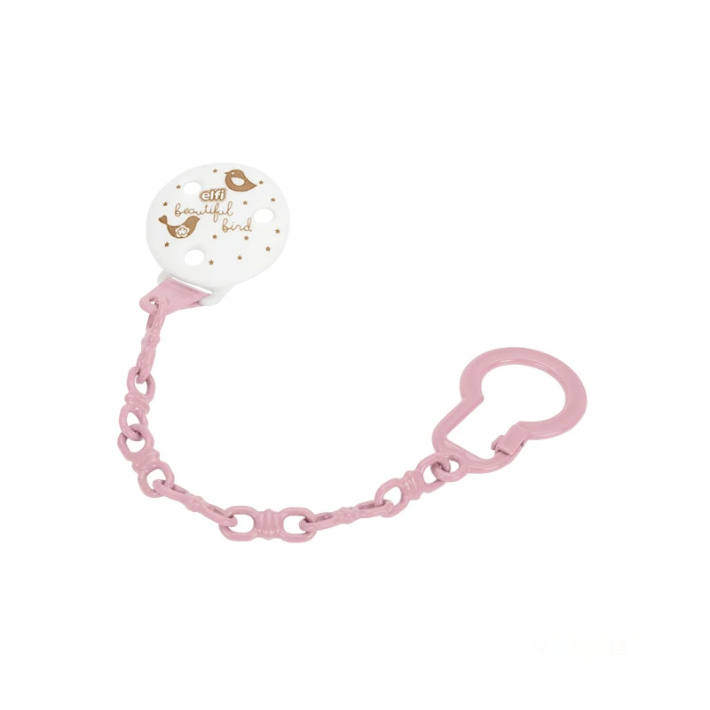 Elfi pacifier holder pink