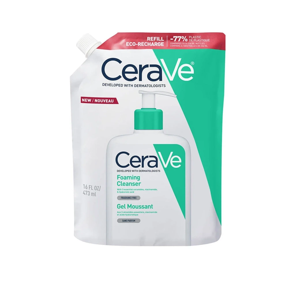 CeraVe FOAMING CLEANSER FOR NORMAL TO OILY SKIN 473ML REFILL
