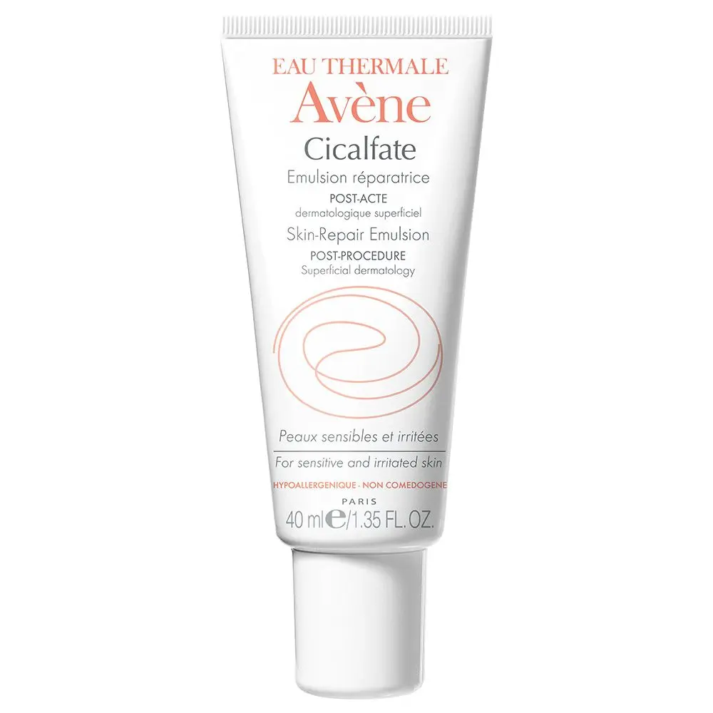 Avène Cicalfate + Renewing and Hydrating Emulsion Skin Repairing Moisturizer 40 Ml