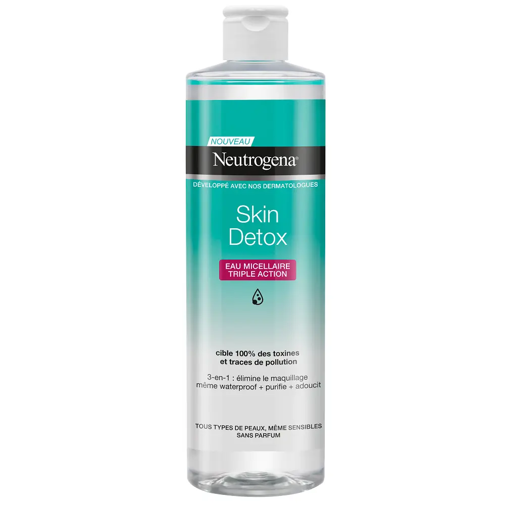 Neutrogena Triple Tench Action Spring Water,Skin Detox,400ml