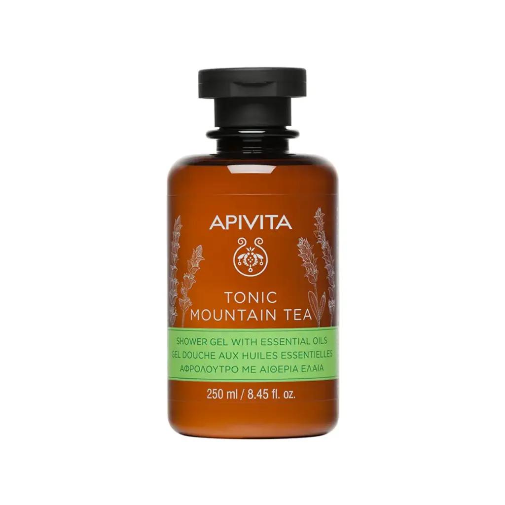 Apivita Tonic Shower Gel with Essential Oils Mountain Tea 250ml