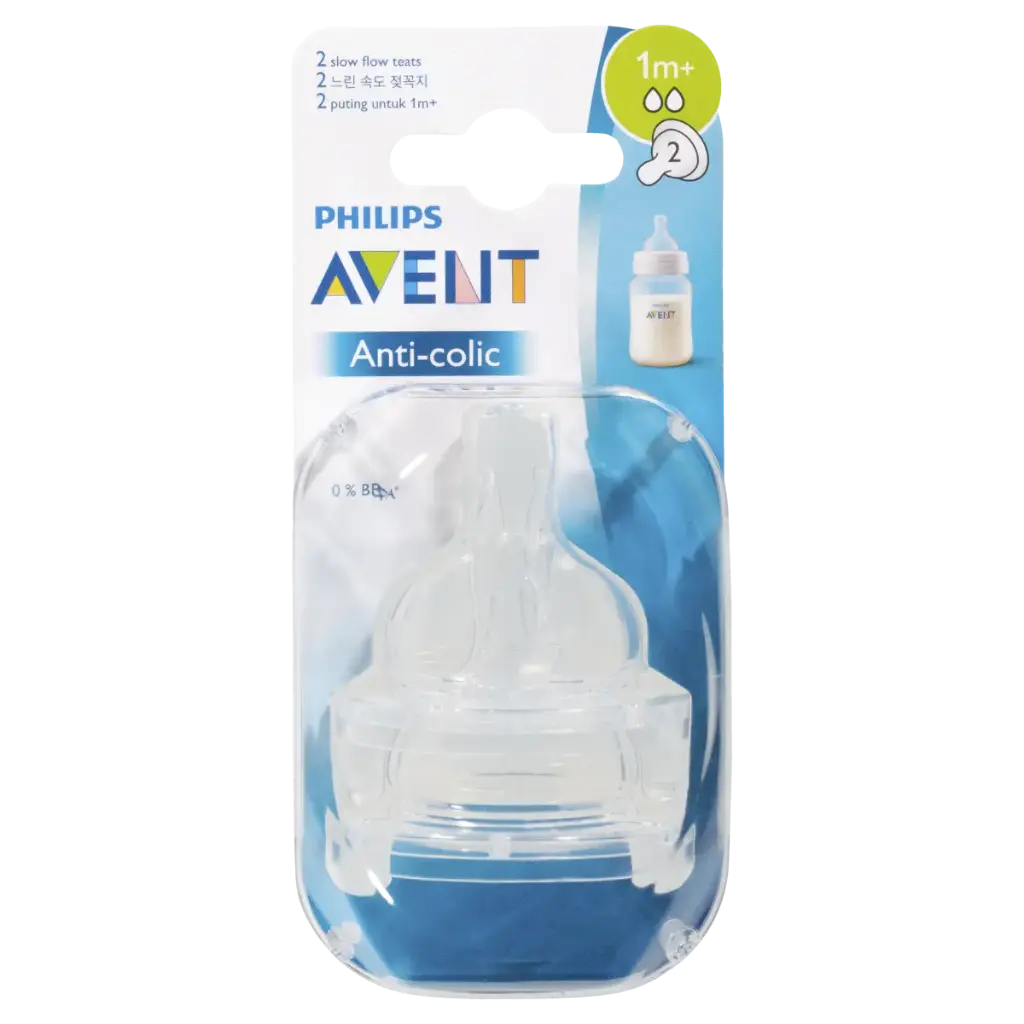 Philips Avent Anti-colic 2 Dummy Anti-colic 1m+ 2 Pc