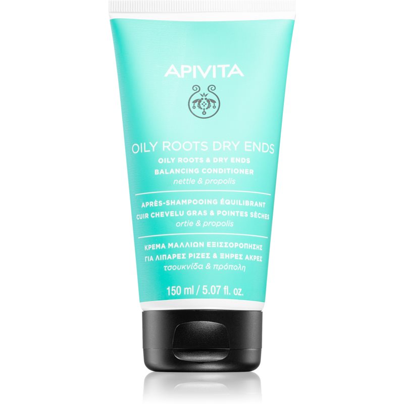 Apivita Rebalancing Conditioner for Fatty Roots and Dryness 150 Ml