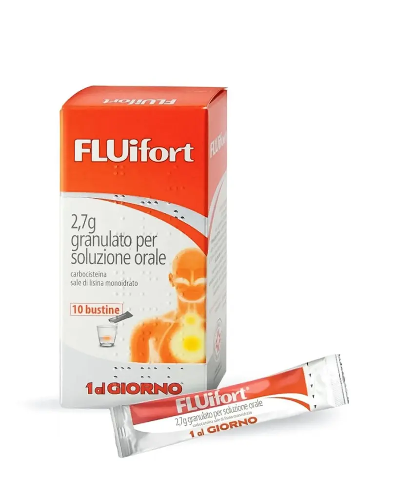 FLUifort 2.7 G Granulato For Oral Solusions 10 bustine