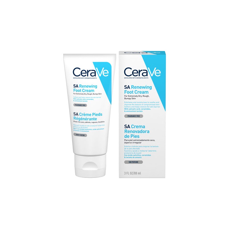 CeraVe SA RENEWING FOOT CREAM 