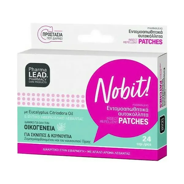 Pharmalead Nobit Insect Repellent Patches, 24pcs