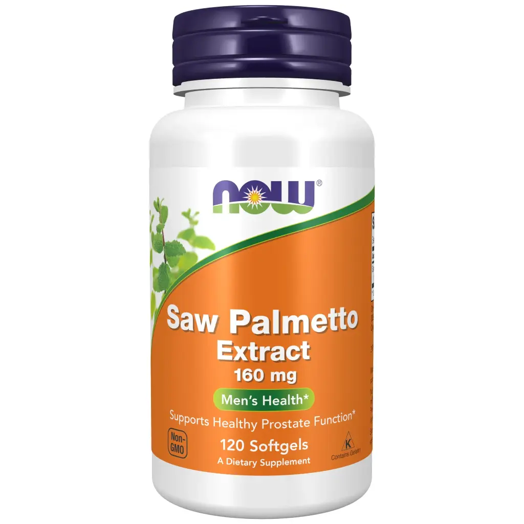 NOW Foods Saw Palmetto Extract Vitamin | 160 Mg | 90 Soft Gels | Prostate Health