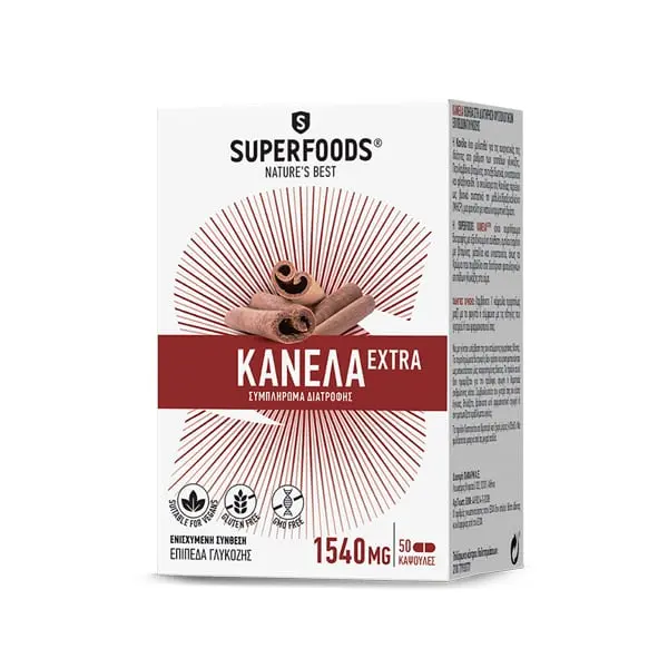 Superfoods Cinnamon Extra, 50caps
