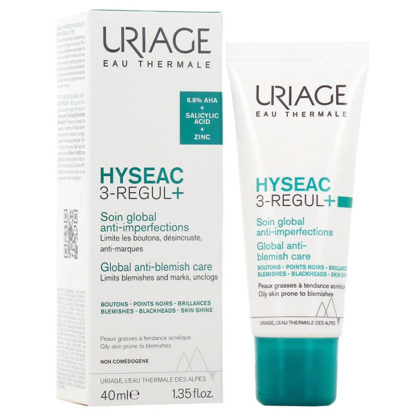 Uriage Hyseac 3-Regul+ - Global Anti-Imperfection Treatment 40ml