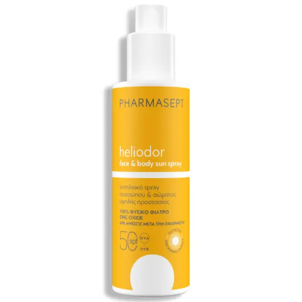 Pharmasept Heliodor Face & Body Sun Spray SPF50, 165g