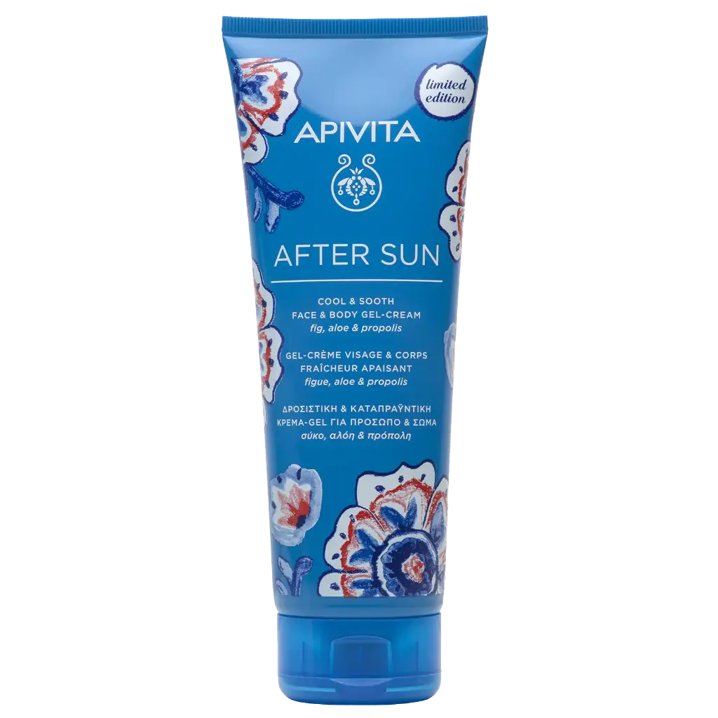 Apivita Bee Sun Safe After Sun Cool & Sooth Face & Body Gel Cream Aftersun 100 Ml