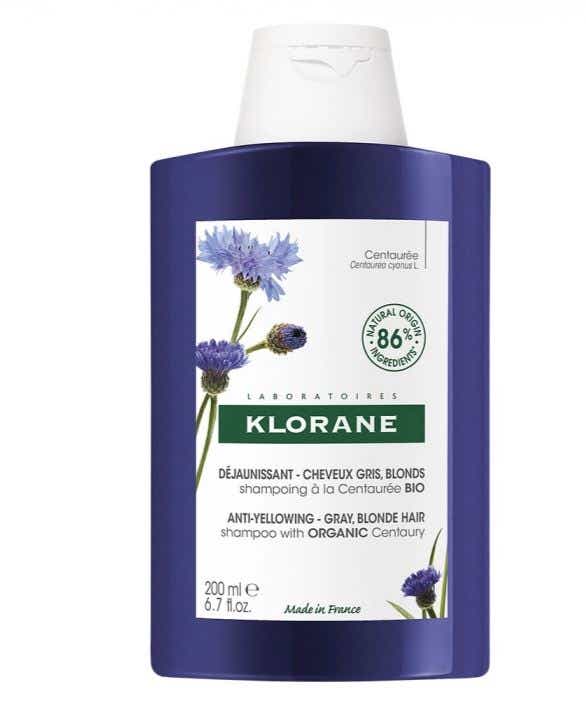 Sham- Anti-yellowing poo with ORGANIC Centaury - Grey, Blond Hair, 1 X 200ml Bottle