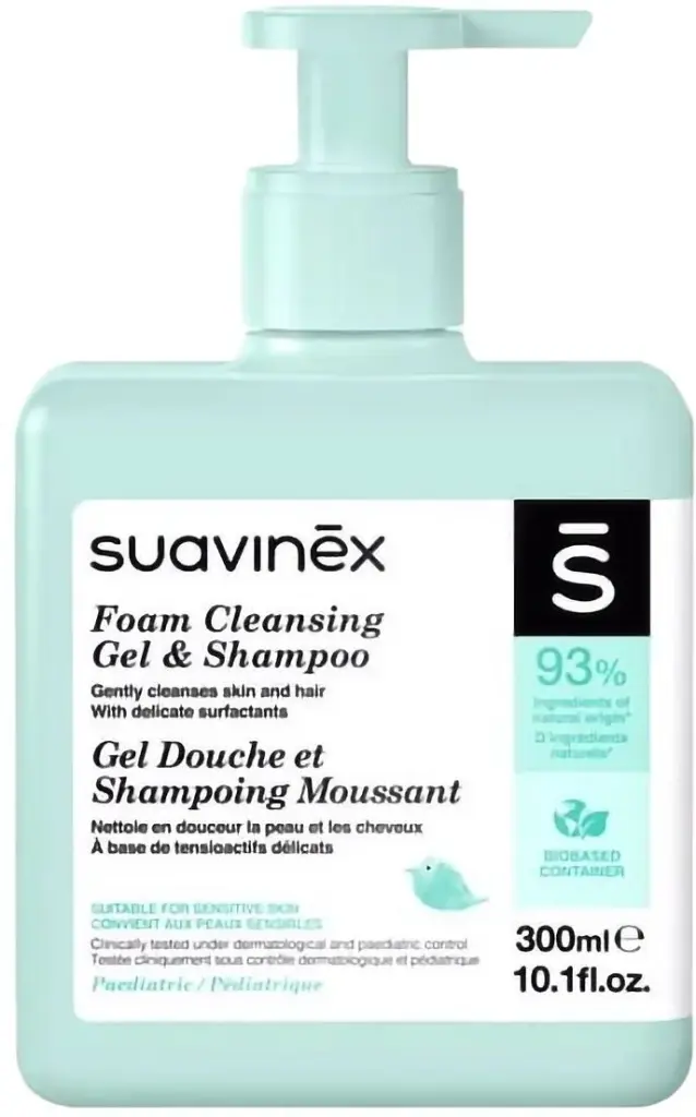 Suavinex Cosmetics Baby Foam Cleans.gel-sh 300ml