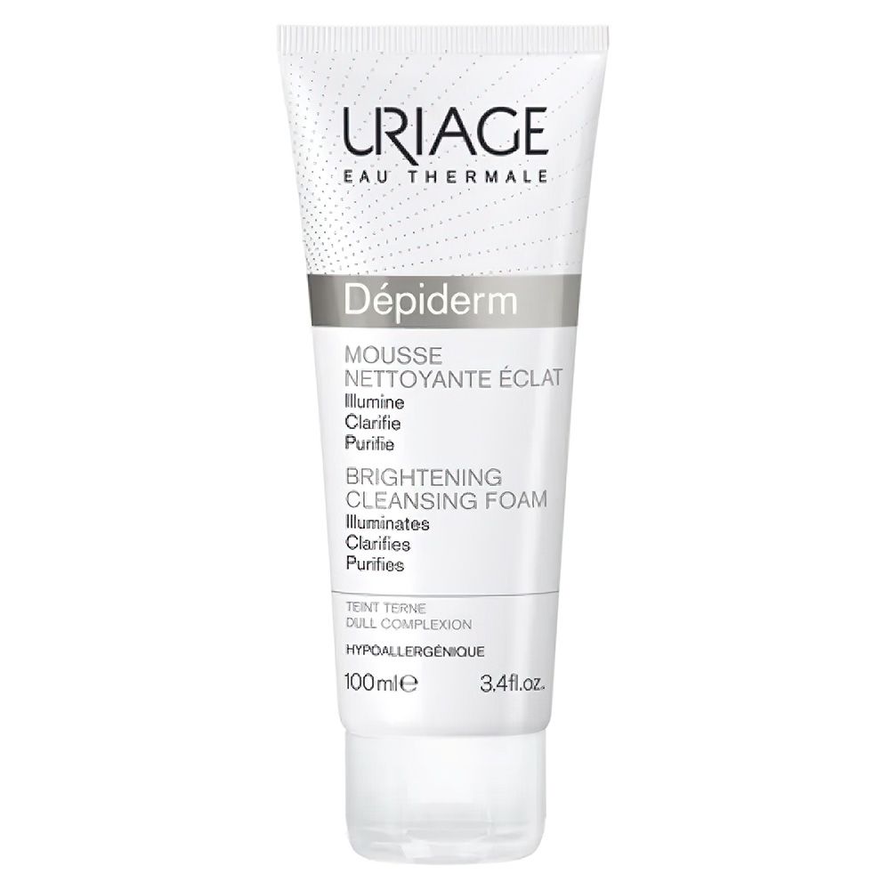Uriage Dépiderm Brightening Cleansing Foam Cleansing Foaming Cream 100 Ml