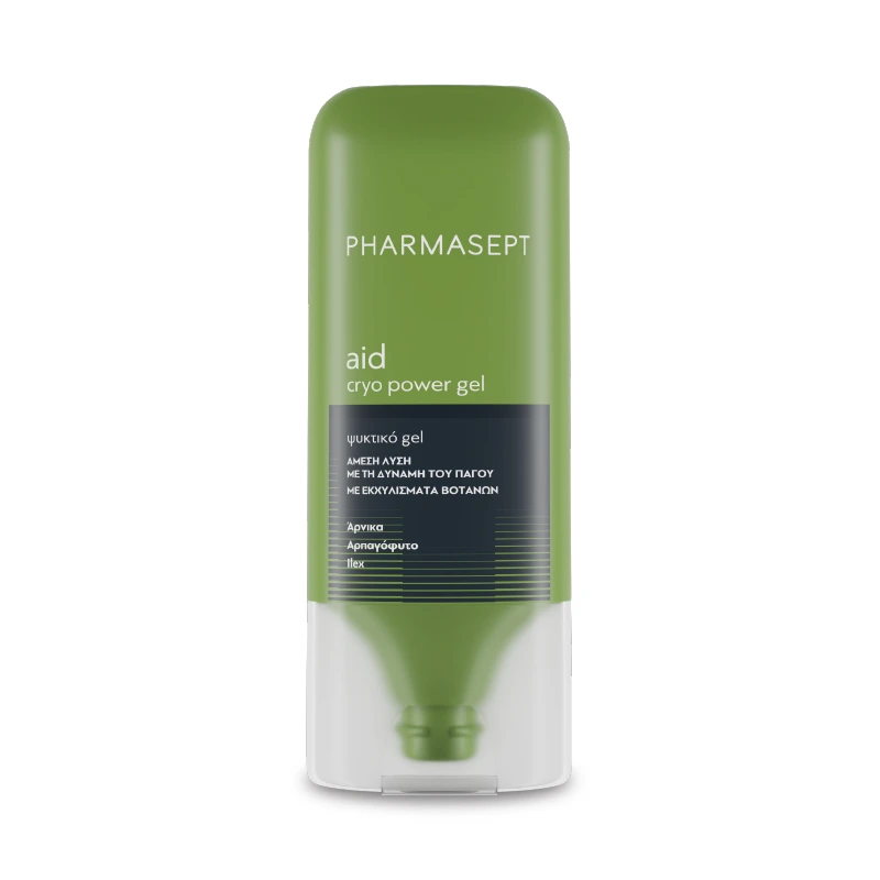 Pharmasept Aid Cryo Power Gel for Muscle Pain Relief, 100ml