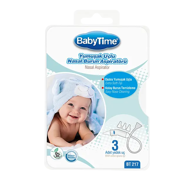 BABYTIME SOFT TIP NOSE ASPIRATOR