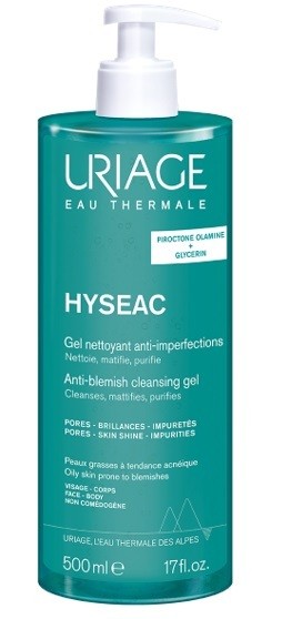 URIAGE Hyséac Cleansing Gel 500 ml