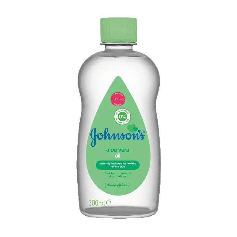 Johnson's Aloe Vera Baby Oil 300ml
