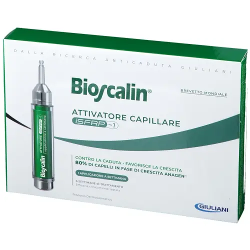 Bioscalin 2 x 10ml Hair Activator - ISFRP-1, Topical, Unisex, Adults, Silicone Free, Weekly Treatment