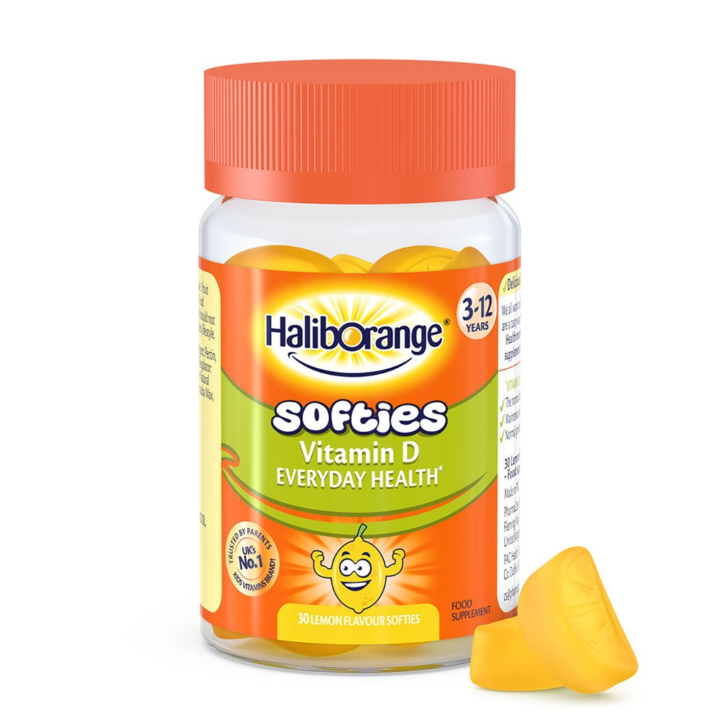 Haliborange Kids Vitamin D Softies 30s 1+1 Falas