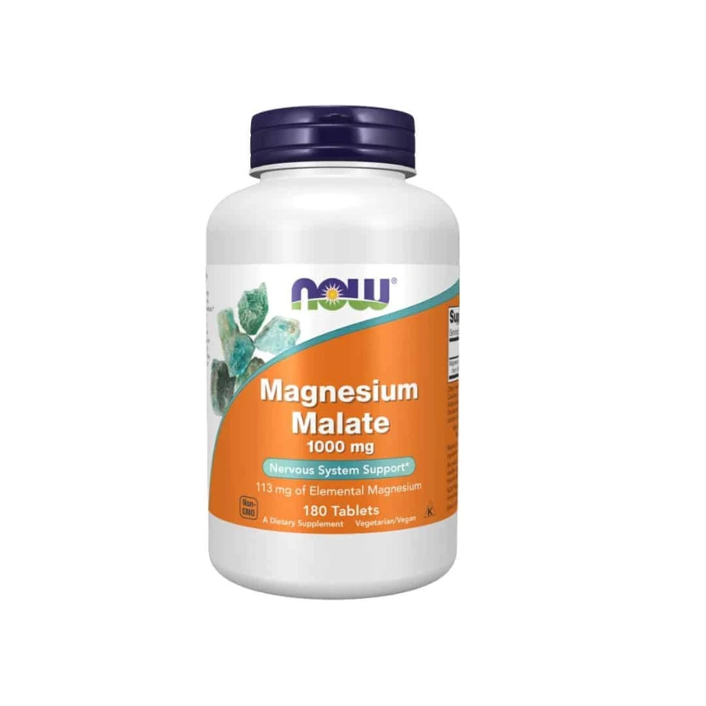 NOW Magnesium Malate 1000 mg x180 tab