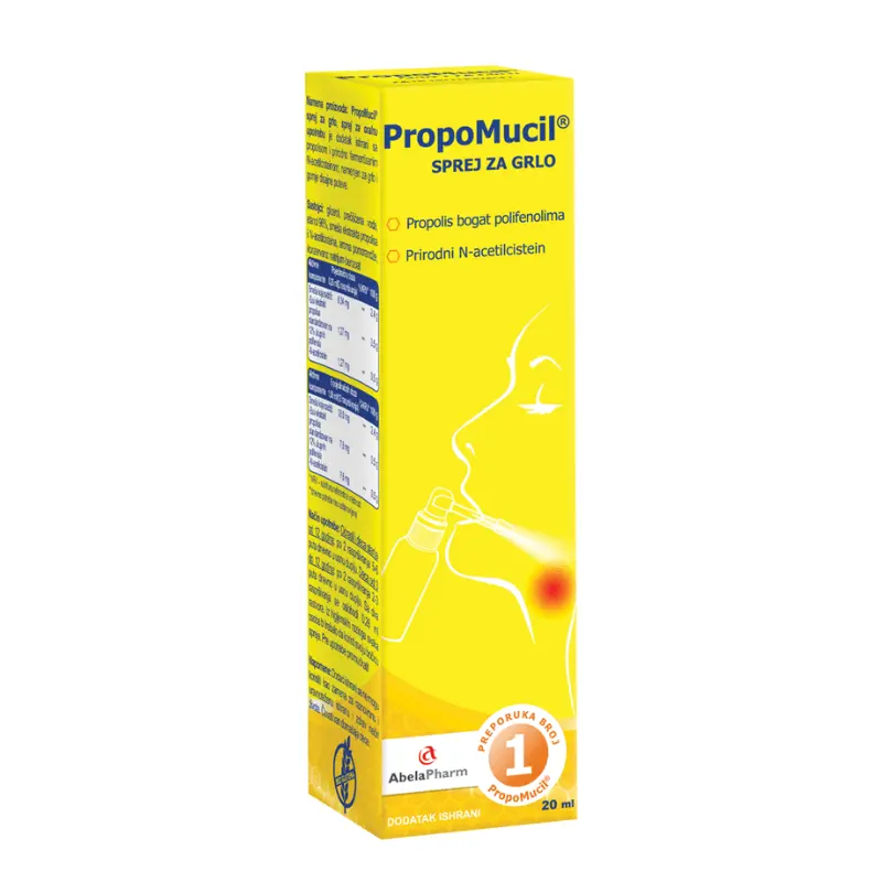 PropoMucil® Spray for Sore Throat 20 ml