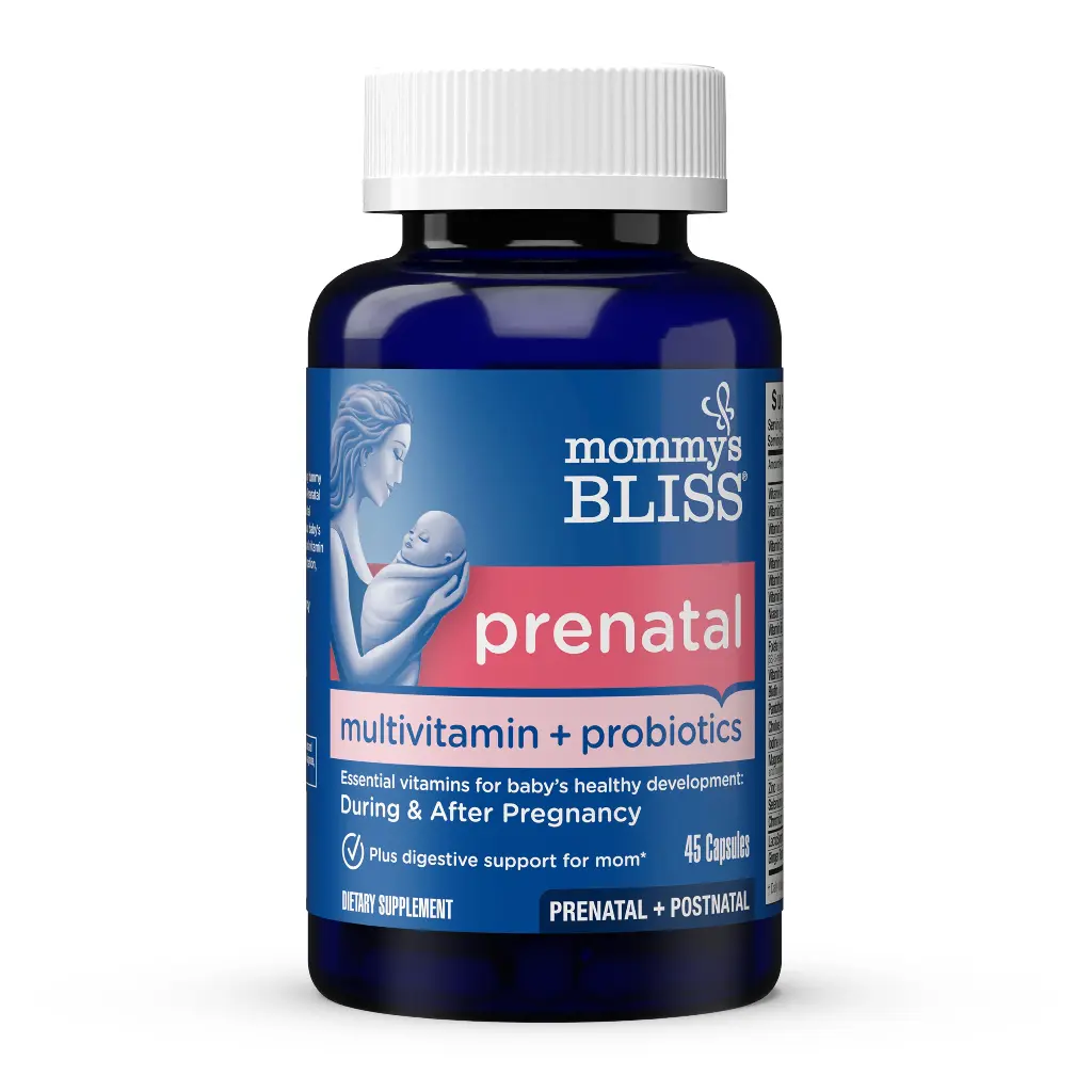 Mommy's Bliss Prenatal Multivitamin + Iron | 45 Caps