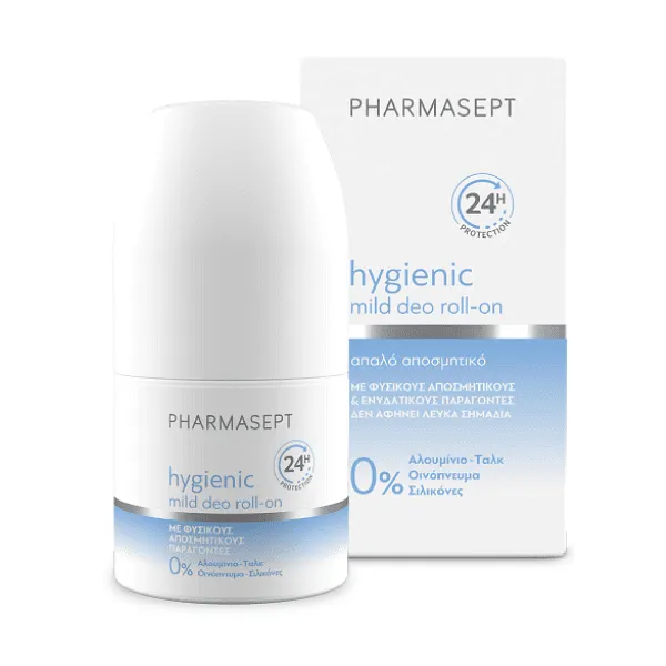 Pharmasept Hygienic Mild Deo Roll on 24h 50ml Unisexe