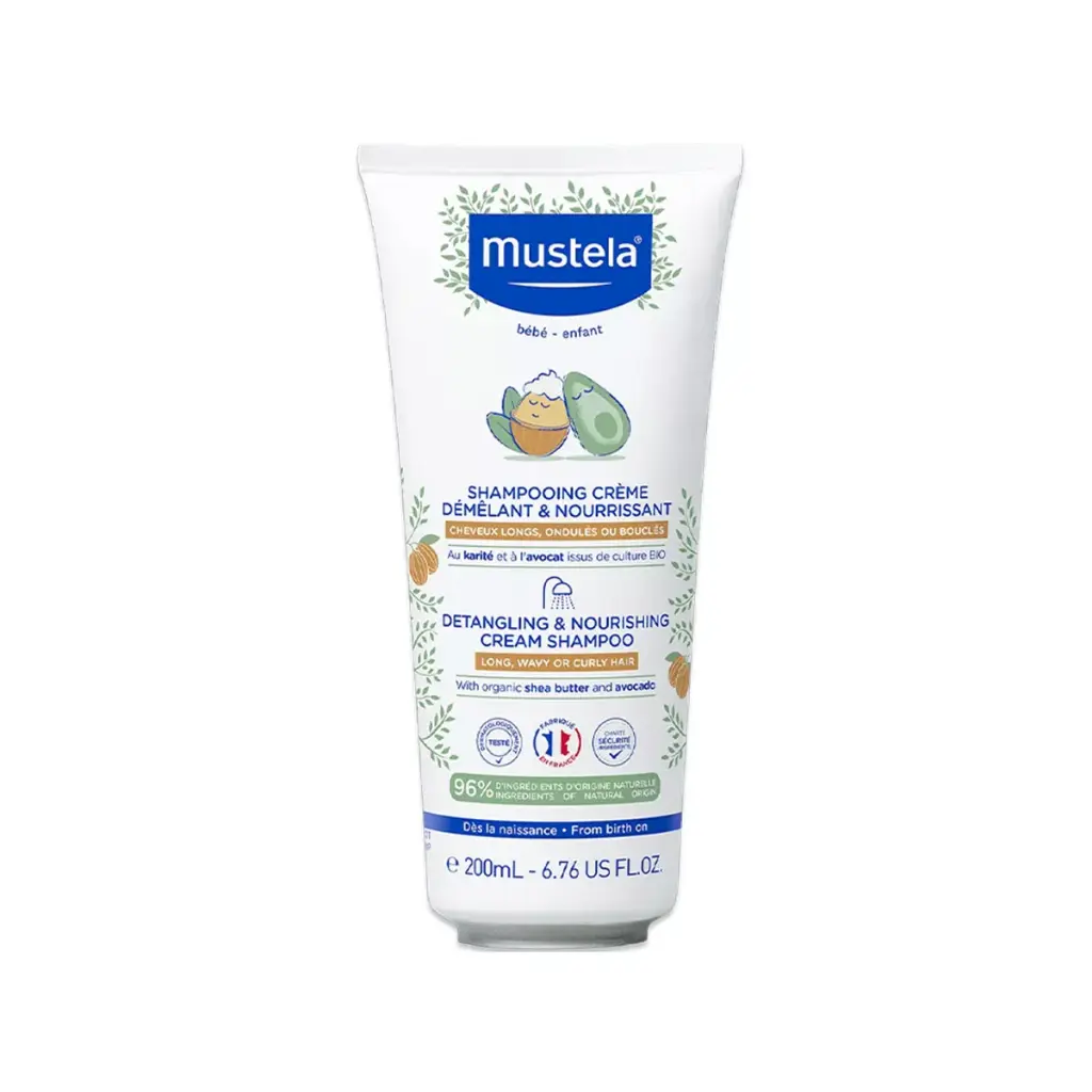 Mustela Detangling & Nourishing Cream Shampoo 200ml