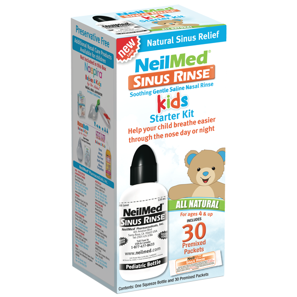 NeilMed Naspira Sinus Rinse Paediatric Starter Kit - 30 Sachets