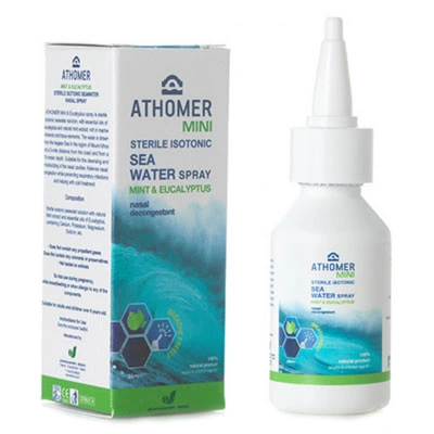 Athomer Seawater Nasal Spray Mini Mint & Eucalyptus 35ml