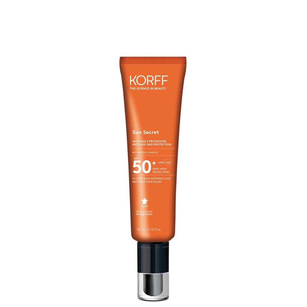 Korff Sun Secret Aanti-Macchia Spf50 Fluid + 40ml