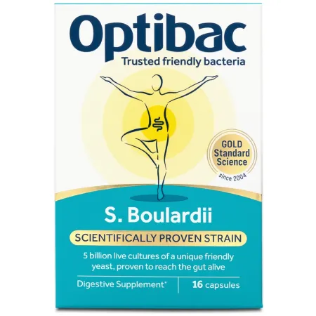 OptiBac Probiotics S. Boulardii 16 Capsules
