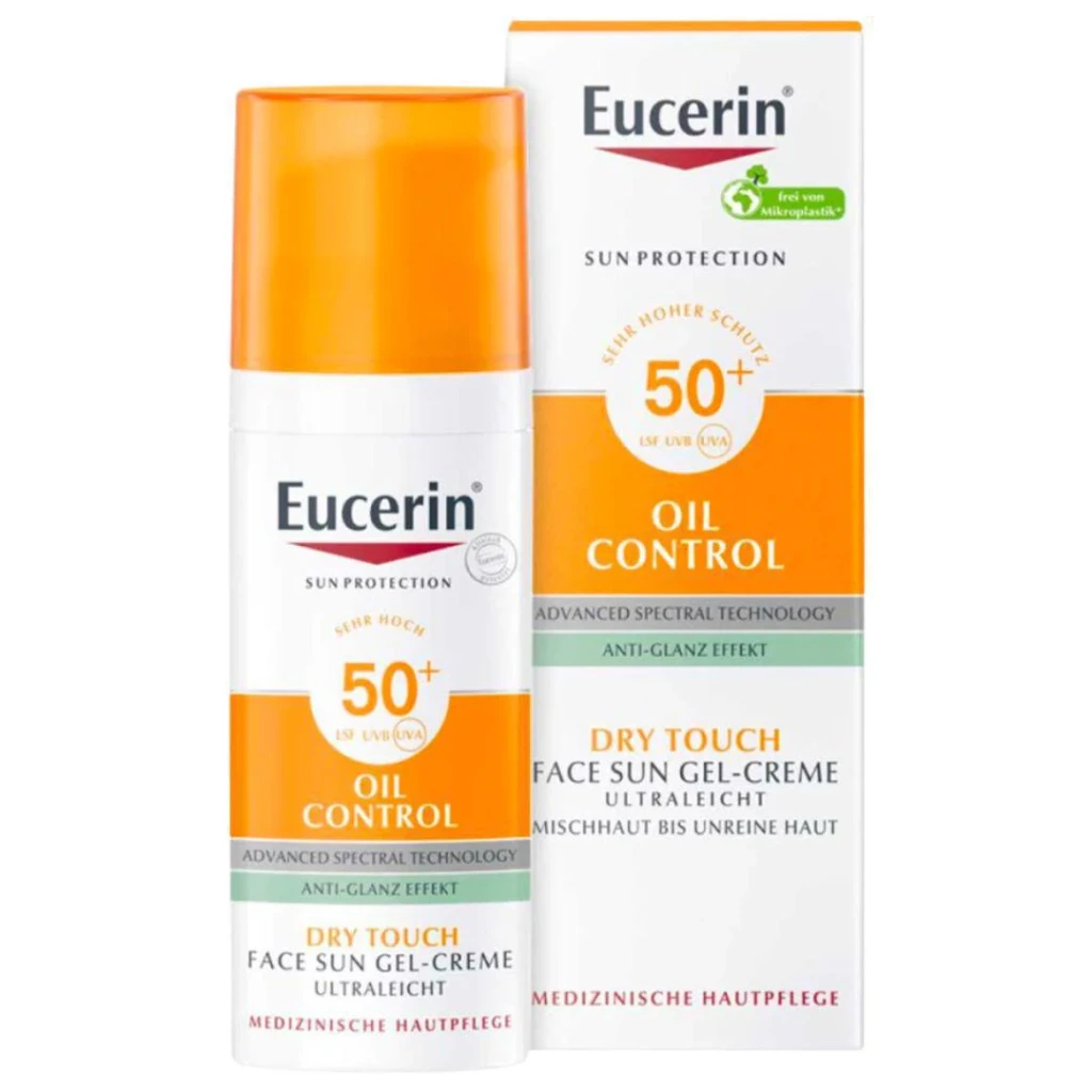 Eucerin Oil Control Sun Gel Cream - Anti Shine SPF50+ 50 ml