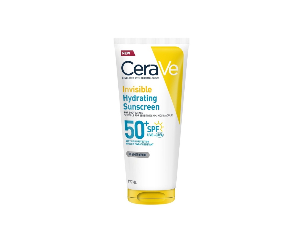 CeraVe Invisible Hydrating Sunscreen SPF 50+ 177ml