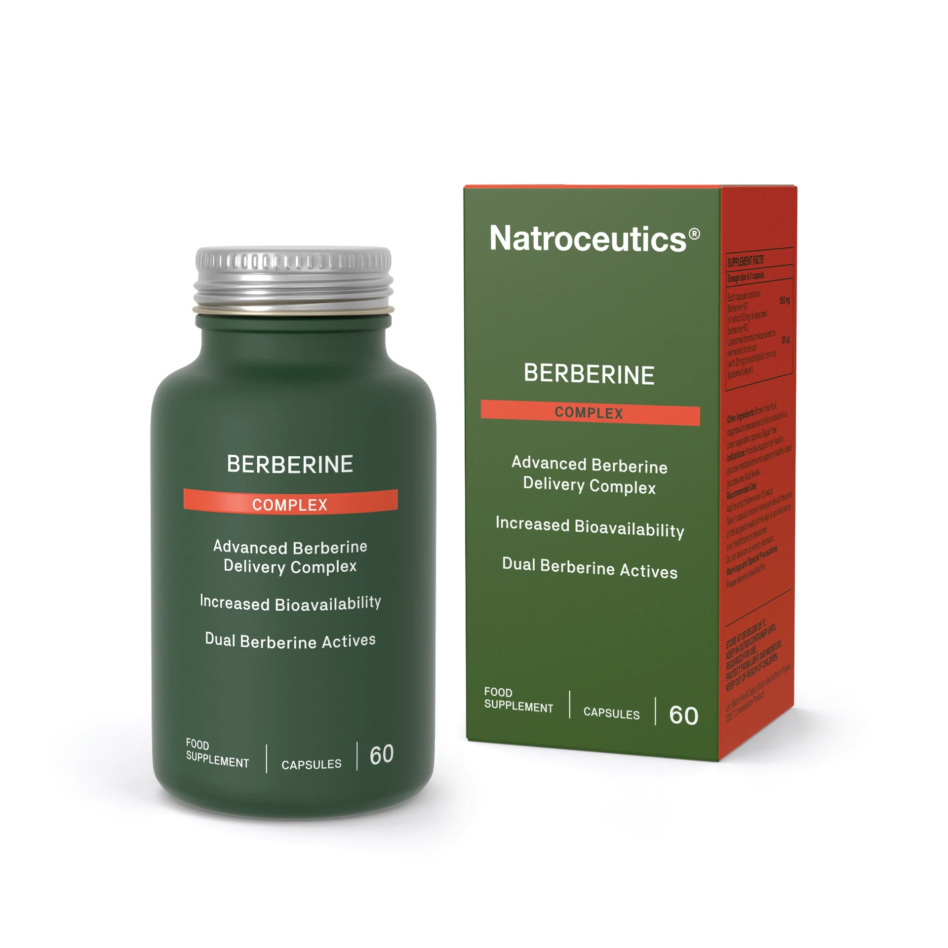 Natroceutics Berberine Complex 60 capsules