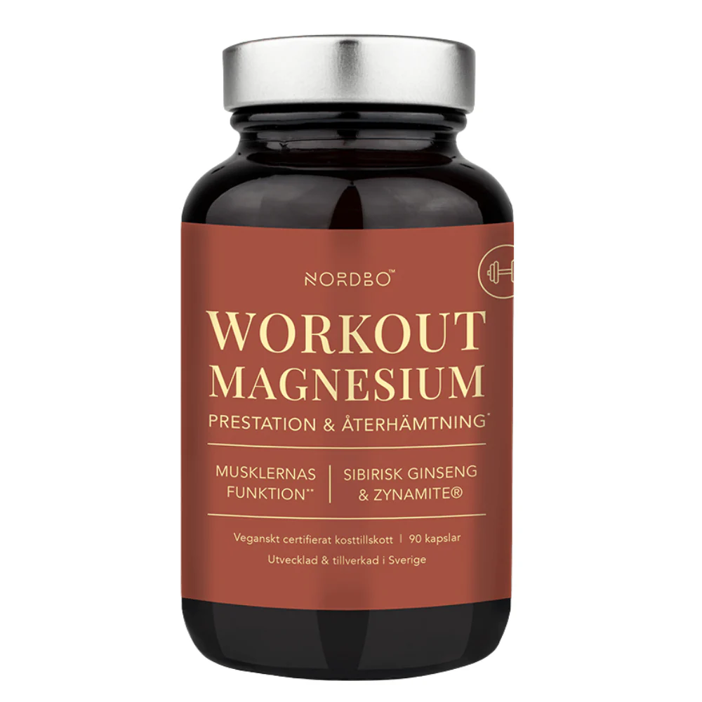 Nordbo WorkOut Magnesium 90 capsules