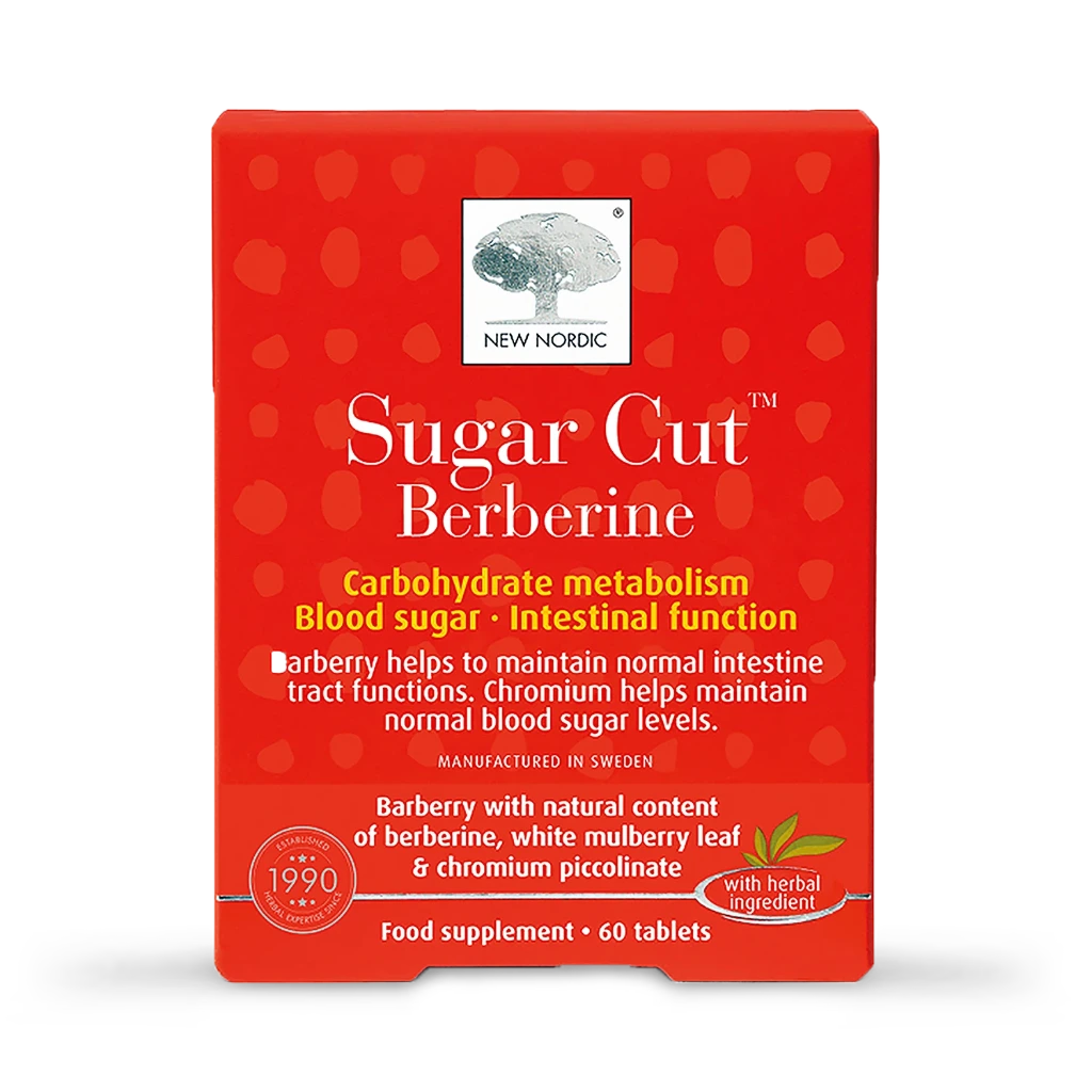 New Nordic Sugar Cut Berberine 60 Tablets