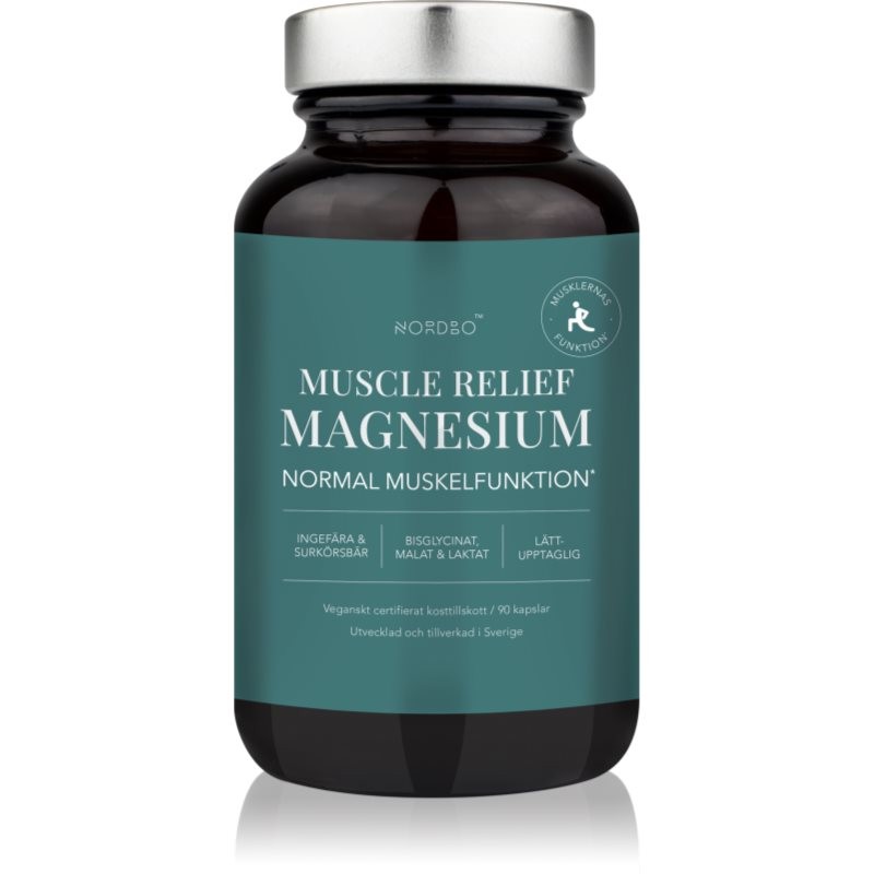 Nordbo Muscle Relief Magnesium 90 capsules
