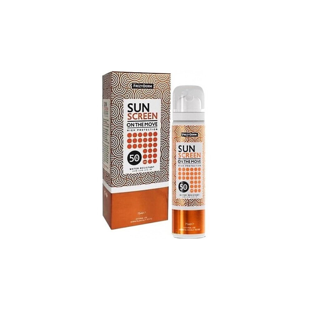 Frezyderm Sun Screen on the Move Spf50+ Face Mist 75ml