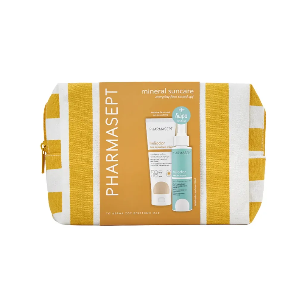 Pharmasept – Heliodor Tinted Face Sun Cream (SPF 50) & After Sun Lotion Set