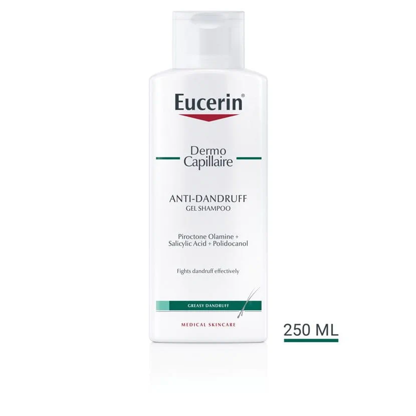 Eucerin Dermo Capillaire Oily Dandruff Shampoo Gel 250ml
