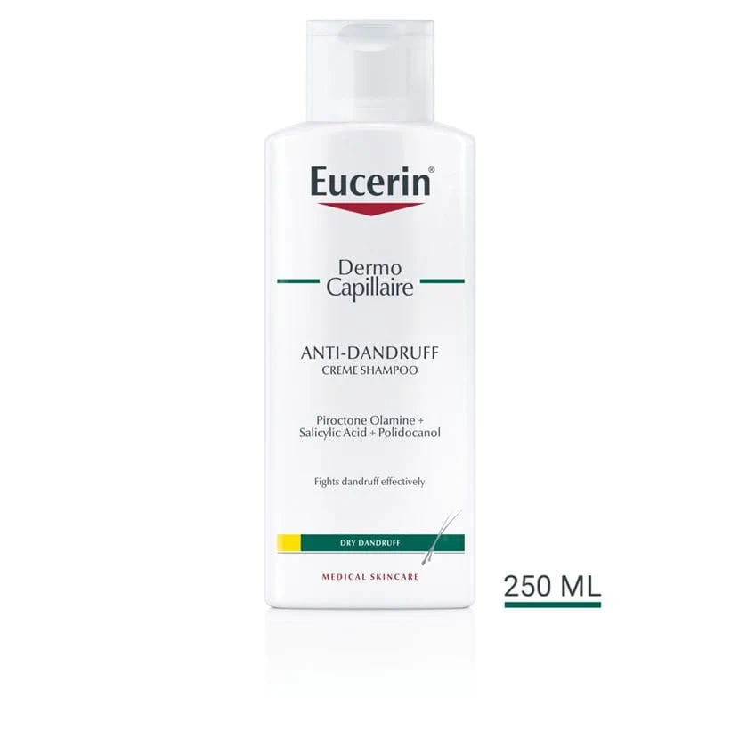 Eucerin Dermo Capillaire Anti-Dry Dandruff Shampoo 250 Ml