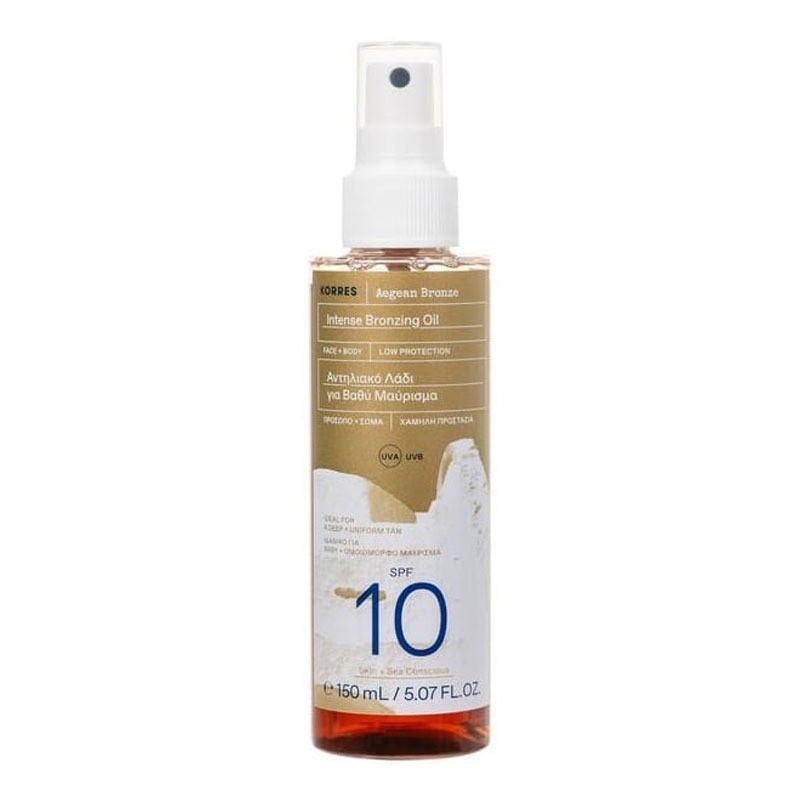 Korres Aegean Bronze Bronzing Oil in Clear